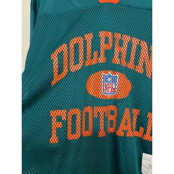 Vintage Miami Dolphins Player Issued Practice Jersey Starter 1995 Football M - Picture 6 of 6